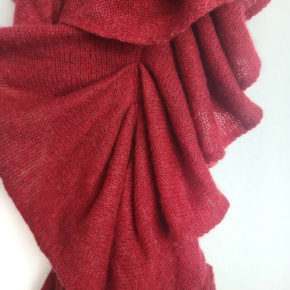 MAGASCHONI Pleated Cashmere Scarf - Picture 3 of 4